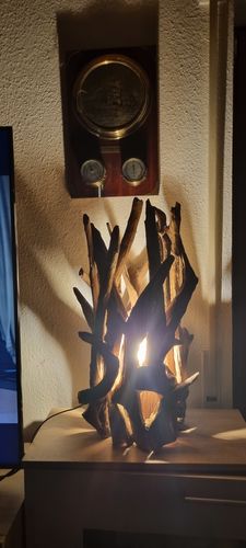 Customer photo review of Treibholz Tischlampe ACE Höhe 60 cm