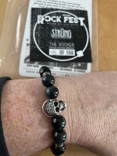 Customer photo review of THE ROCKER - OFFICIAL ROCK FEST BRACELET