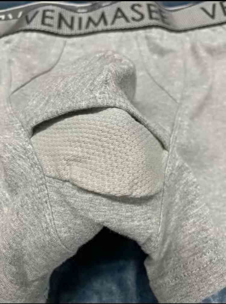 Customer photo review of Men's Separate Ball Hammock Cotton Trunks