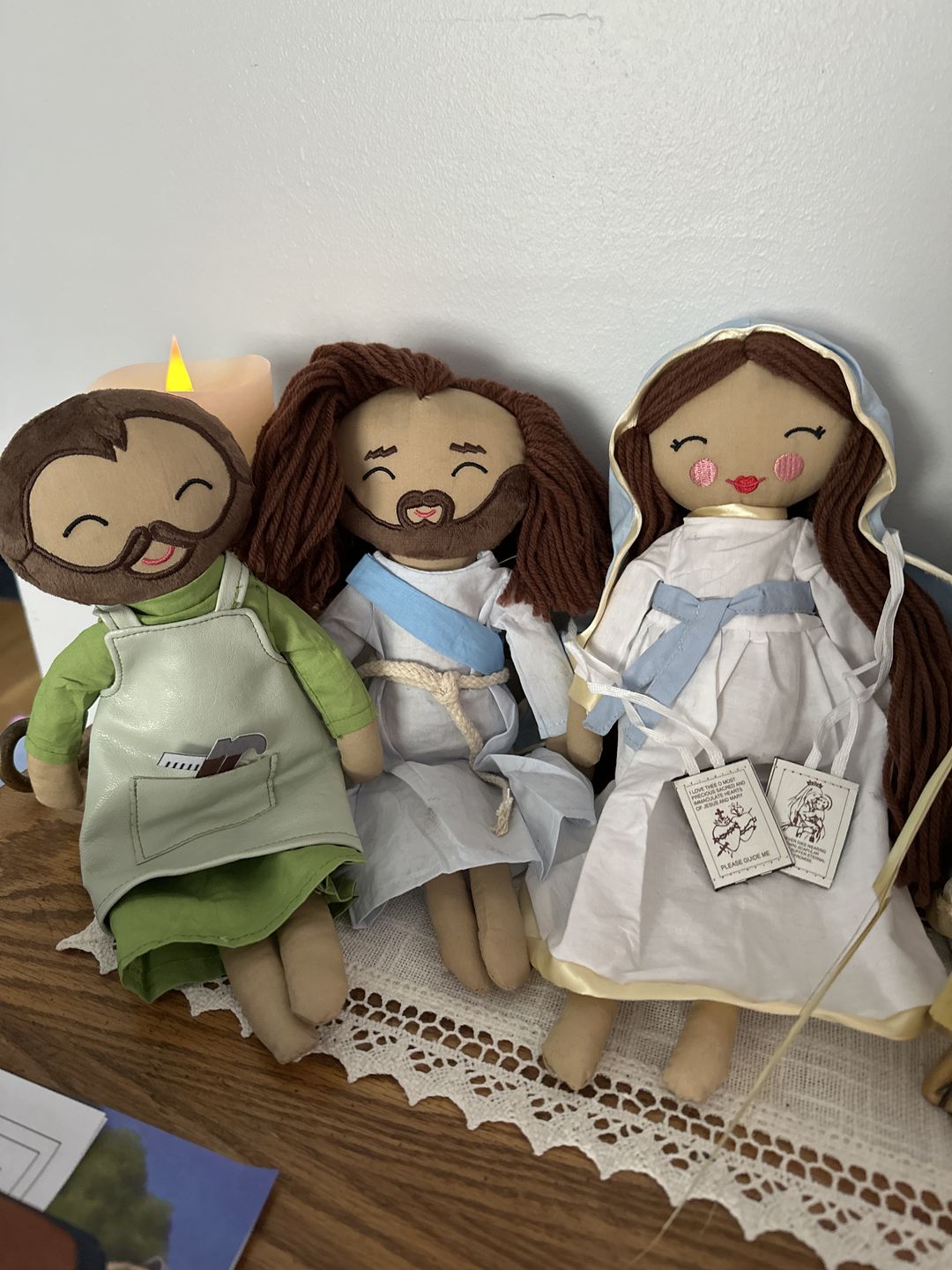 Customer photo review of St. Joseph Rag Doll