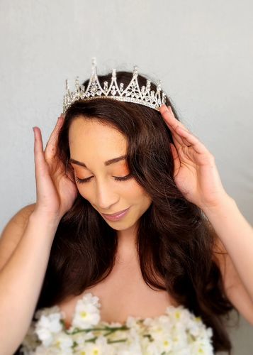 Customer photo review of Royal Shine Tiara