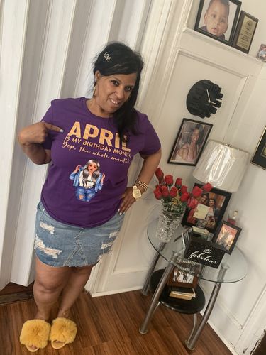 Customer photo review of April: Is My Birthday Month