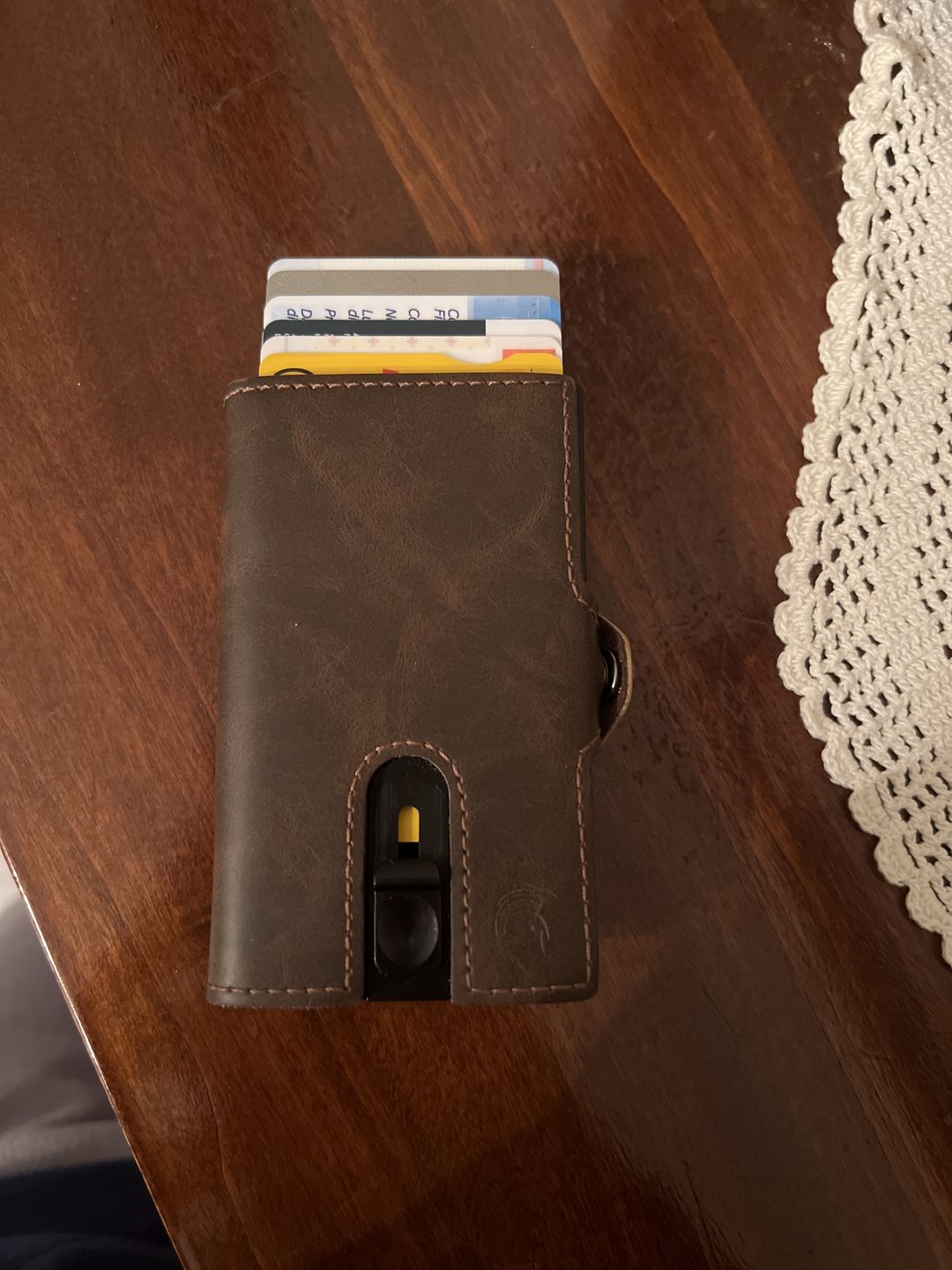 Customer photo review of Slim Wallet