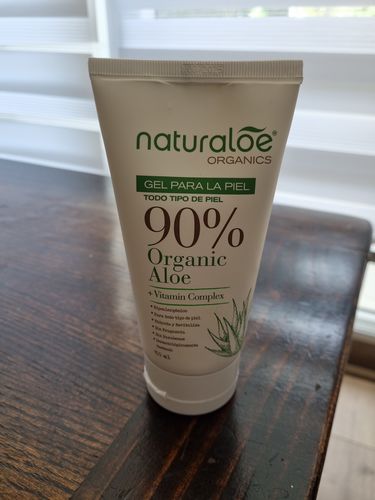 Customer photo review of Set Solidario 2 Gel Puro de Aloe Vera 150ml