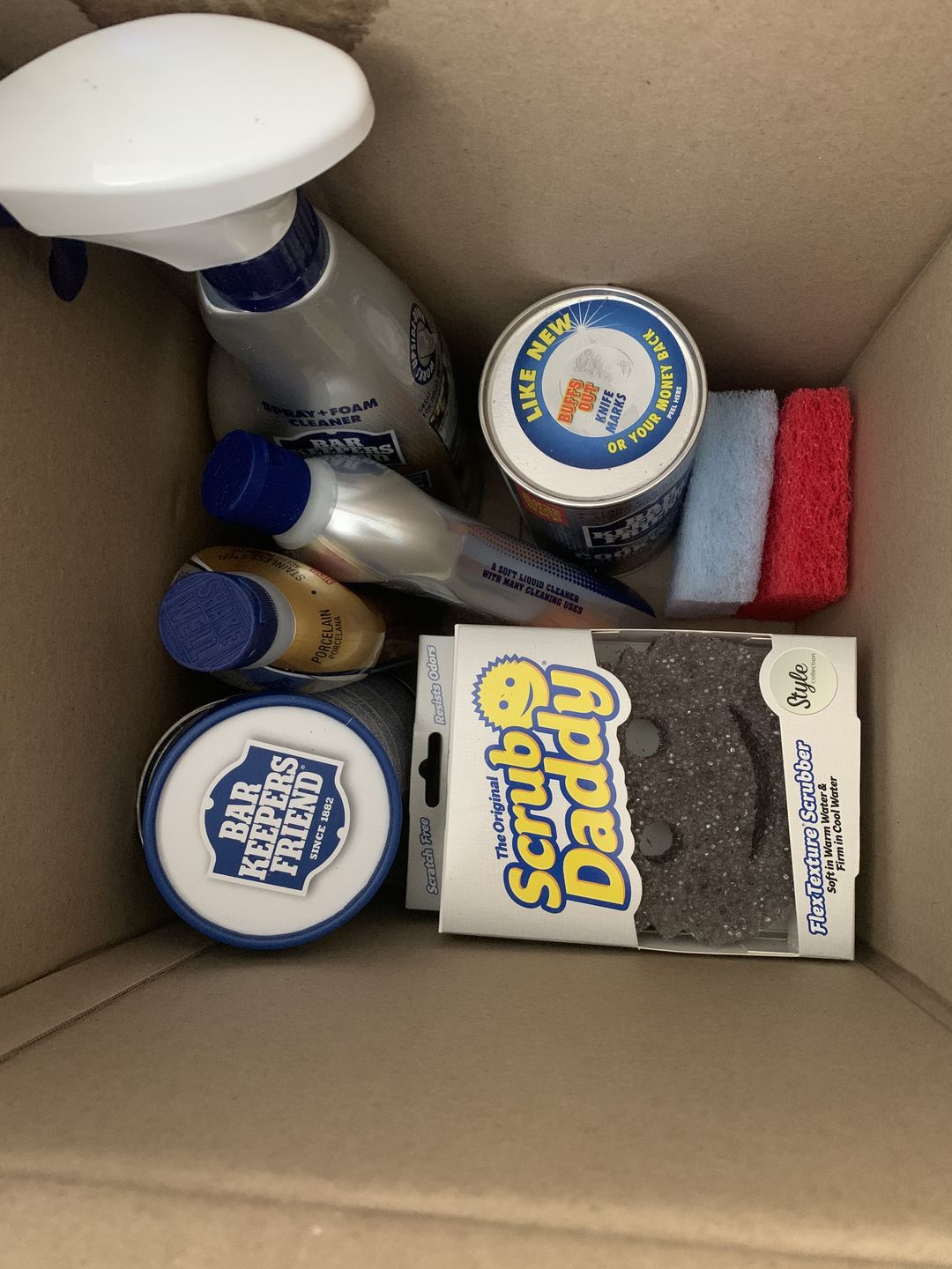 Customer photo review of Scrub Daddy 3 Pack