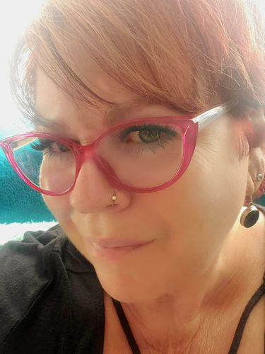 Customer photo review of Fluffy Gossamer® Lashes