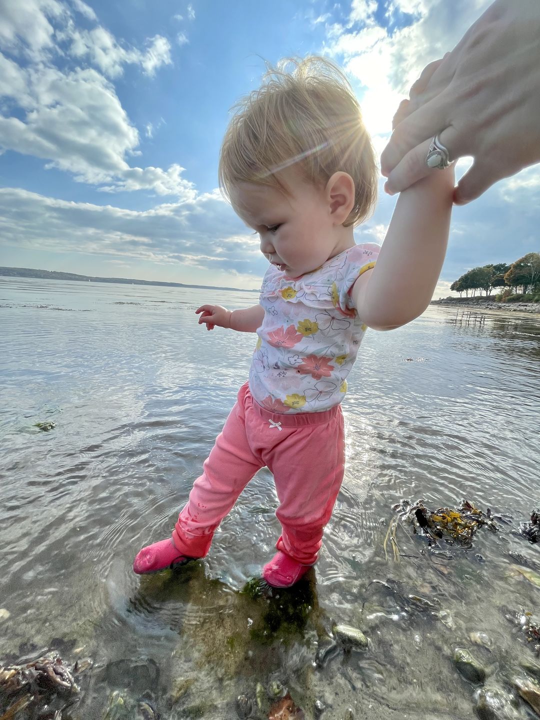 Customer photo review of Non-Slip Baby Socks | Famous Solos 4-Pack