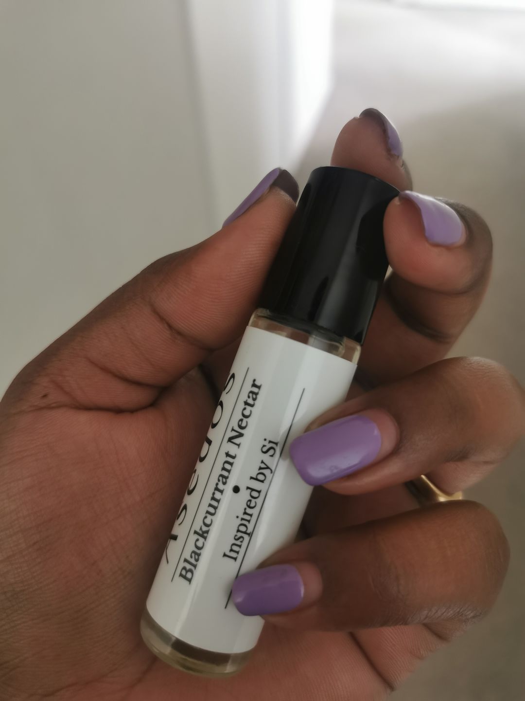 Customer photo review of BLACKCURRANT NECTAR PERFUME OIL