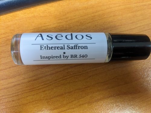 Customer photo review of ETHEREAL SAFFRON PERFUME OIL