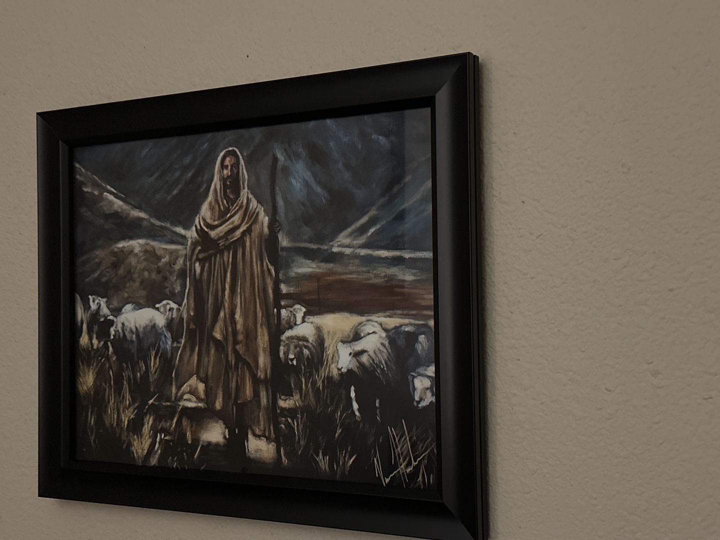 Customer photo review of The Lord is My Shepherd
