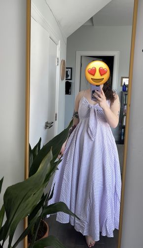 Customer photo review of Stella Dress | Ube Chex