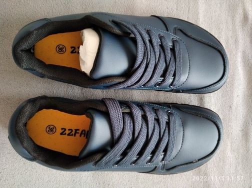 Customer photo review of Soft Fiber Leather Barefoot Shoe