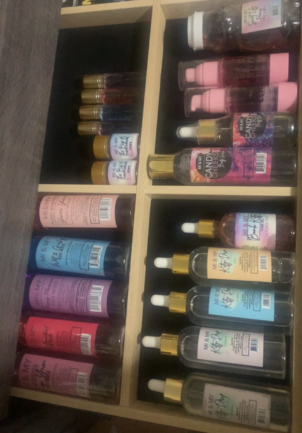 Customer photo review of Kitty Drip Flavors Collection