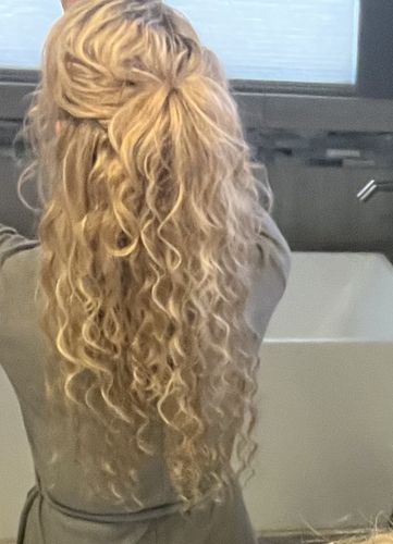 Customer photo review of Spiral Ash Blonde