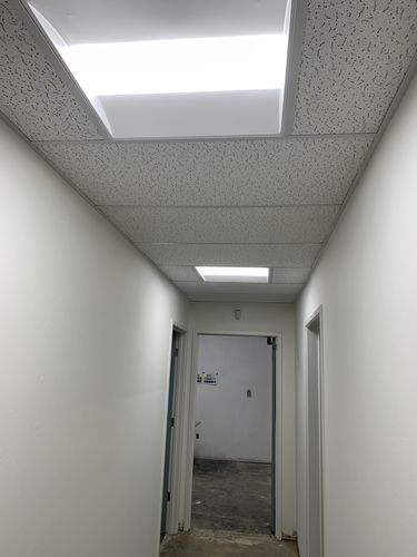 Customer photo review of LED Troffer Light - 2' X 2' - 2 Pack - Wattage Adjustable (20W/30W/40W) and Color Tunable (3500/4000/5000K) - Dimmable - (UL + DLC 5.1)