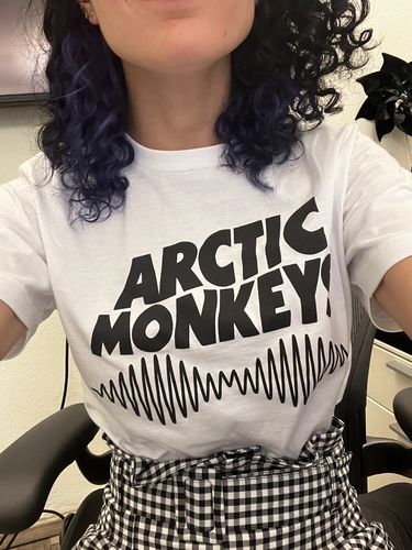 Customer photo review of Playera Arctic Monkeys Logo