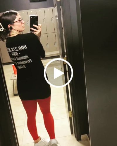 Customer video review of Salty Savage Unisex "RAD and SAD" Tee | National Suicide Prevention & Crisis Hotline Edition |