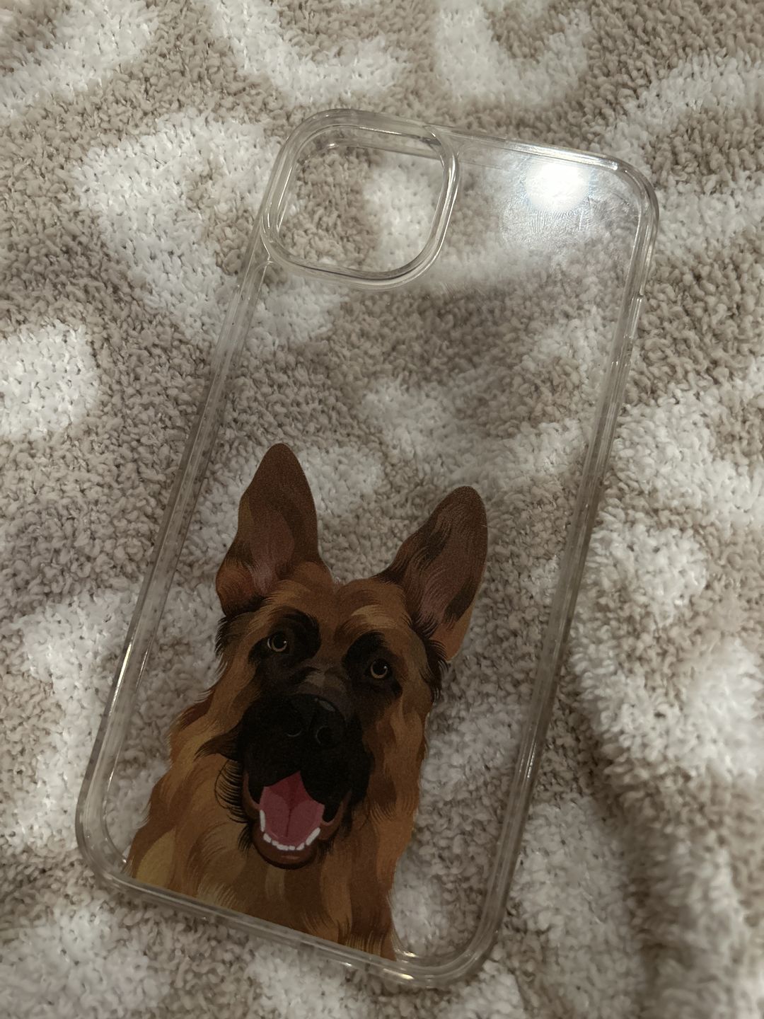 Customer photo review of Custom Pet Portrait Phone Cases