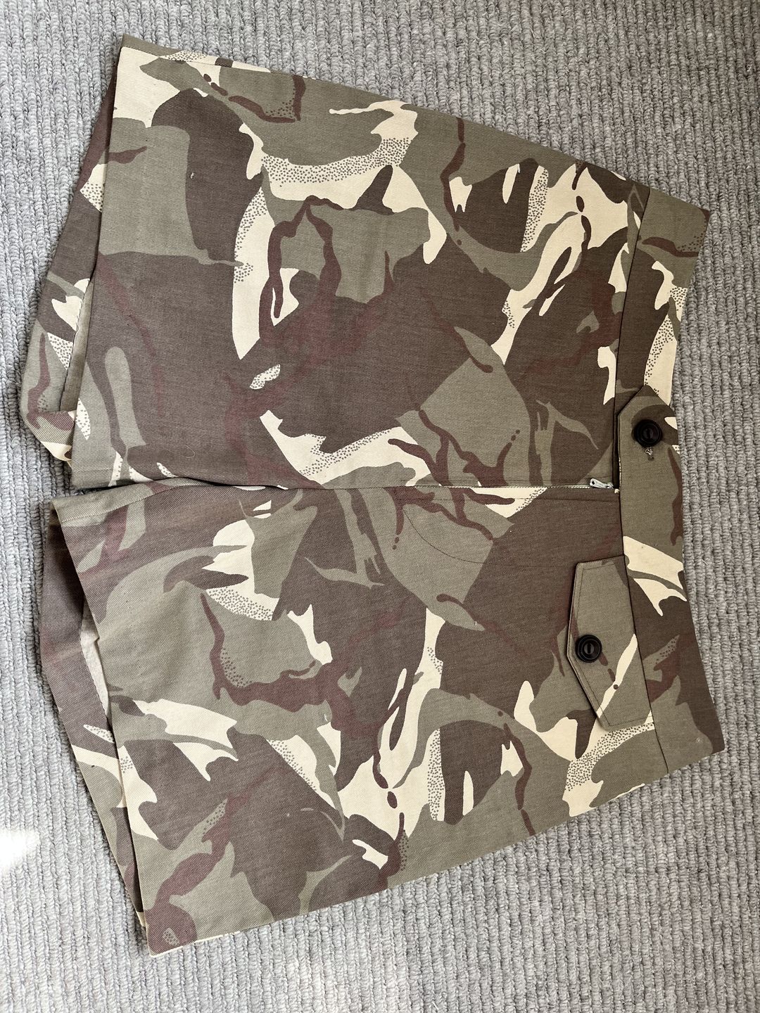 Customer photo review of Camouflage 100% Cotton Drill Fabric