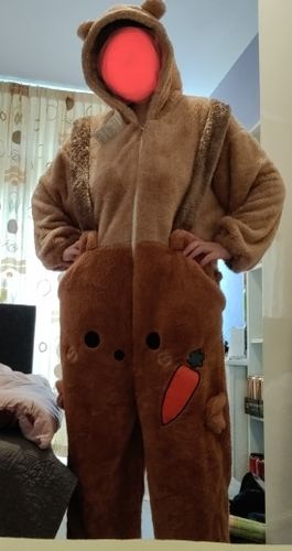 Customer photo review of Cinnamon Bear Sleepwear Pyjamas Onesie