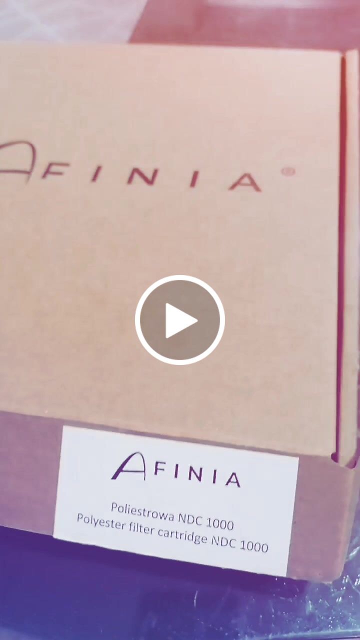 Customer video review of Filtro para aspirador de pó AFINIA NDC 1000 (Poliéster)