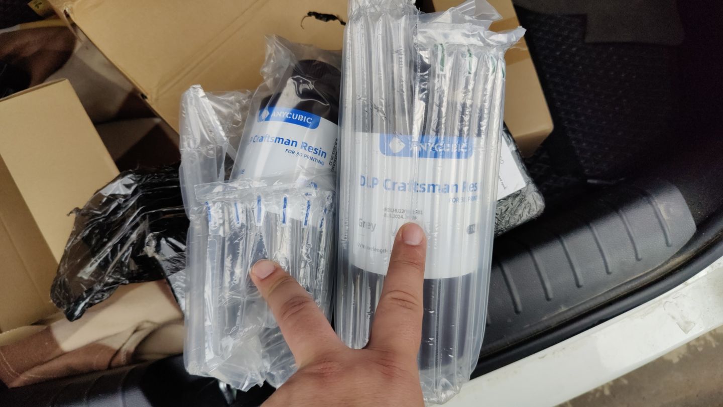 Customer photo review of DLP Craftsman Resin