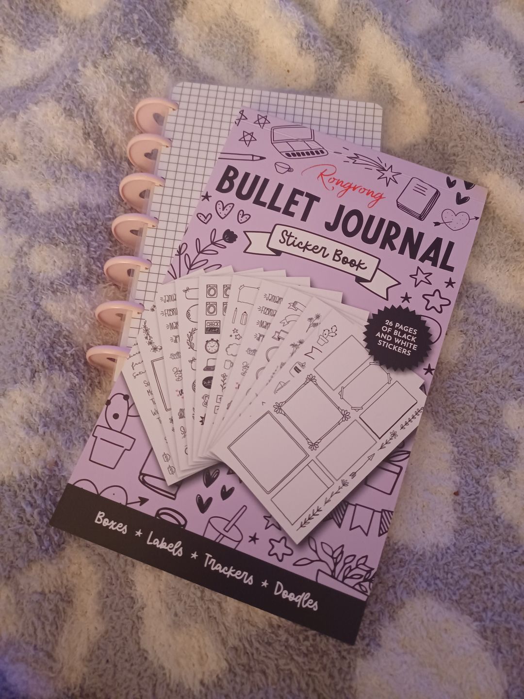 Customer photo review of Bullet Journal Planner Sticker Book [EVERYDAY]