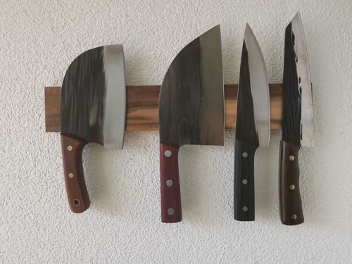 Customer photo review of Handgeschmiedetes Kochmesser - Rosewood
