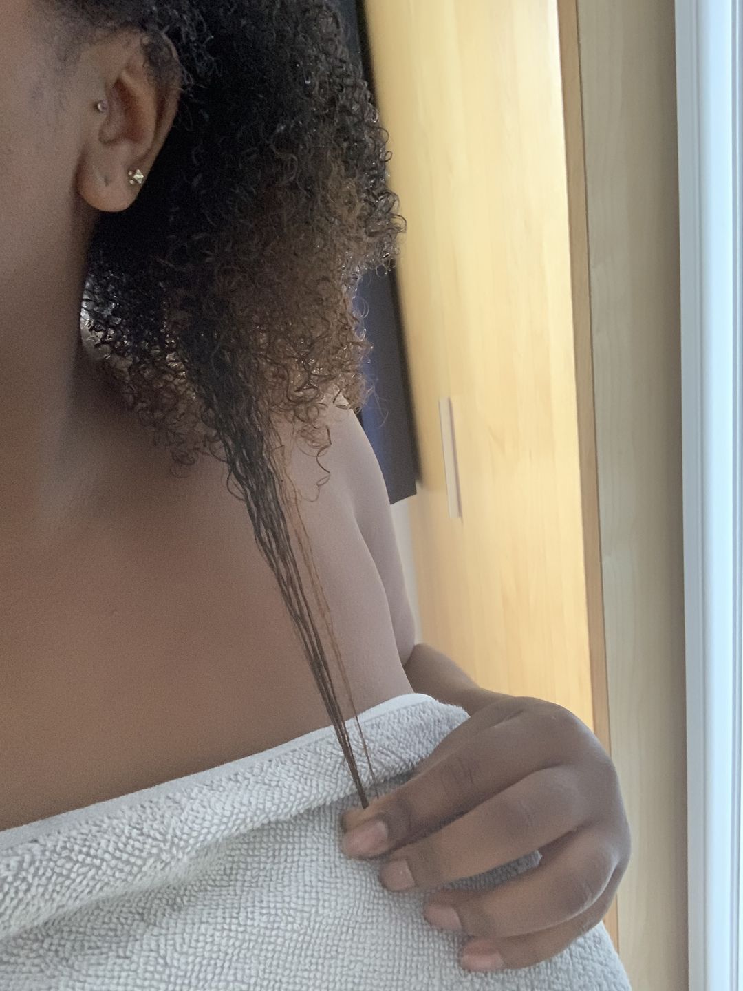 Customer photo review of Hair Growth Potion - Extra Strength