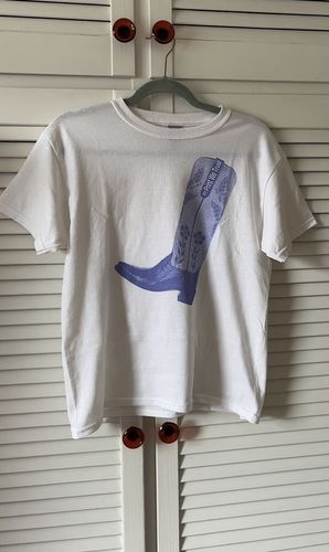 Customer photo review of 'Cowboy' baby tee
