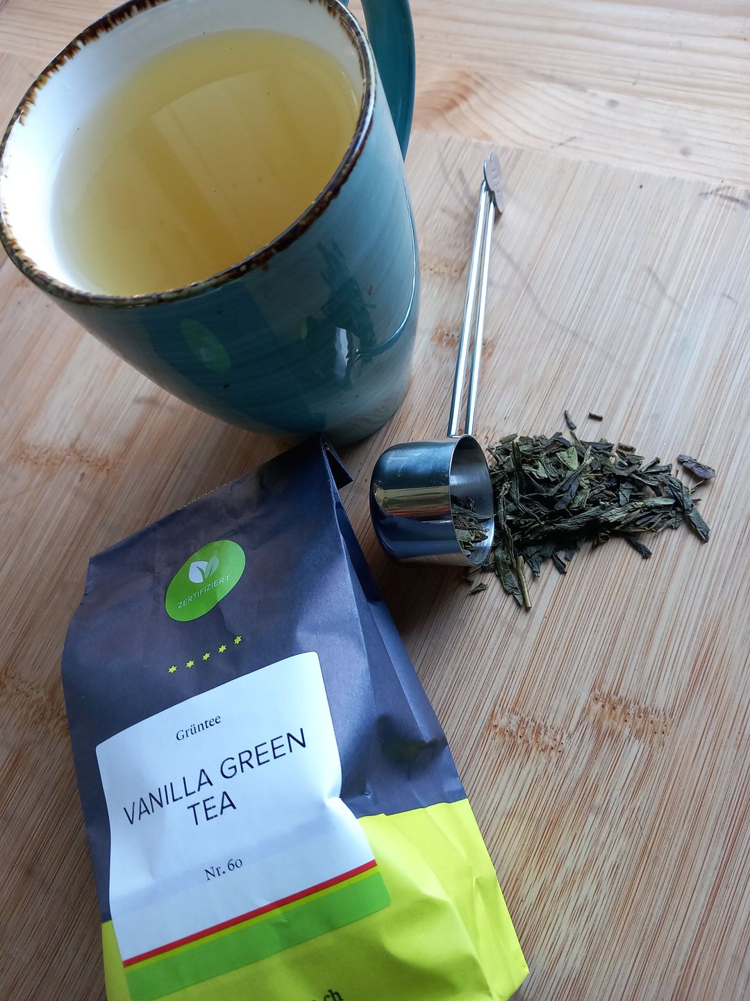 Customer photo review of Vanilla Green Tea