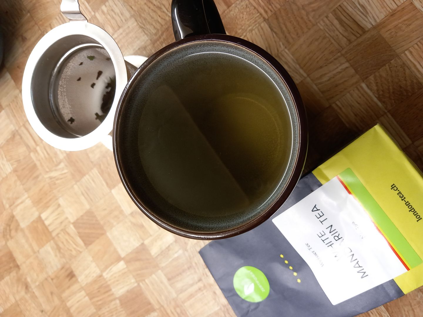 Customer photo review of White Mandarin Tea