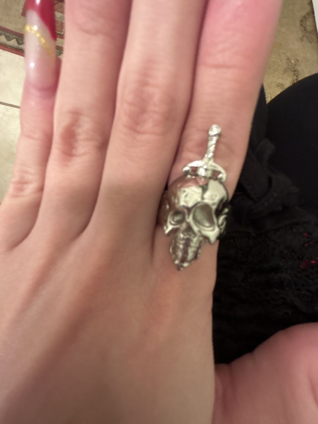 Customer photo review of HALLUCINOGENIC NIGHTMARE RING