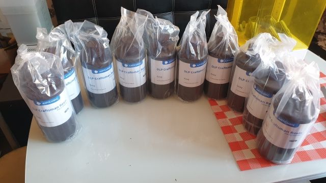 Customer photo review of DLP Craftsman Resin