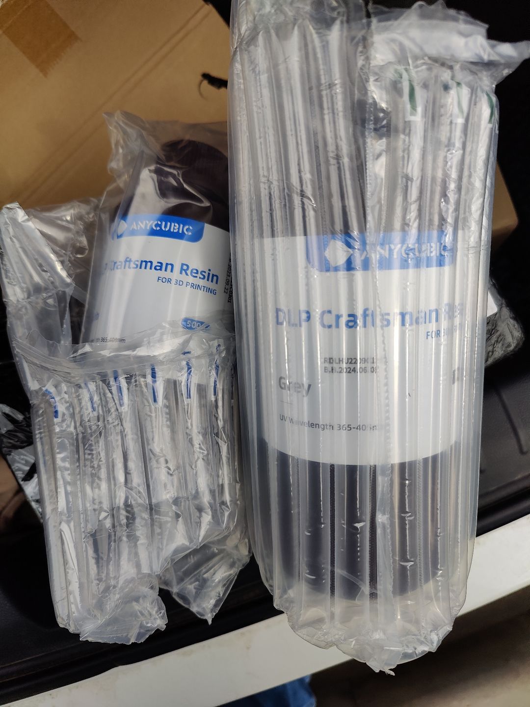Customer photo review of DLP Craftsman Resin