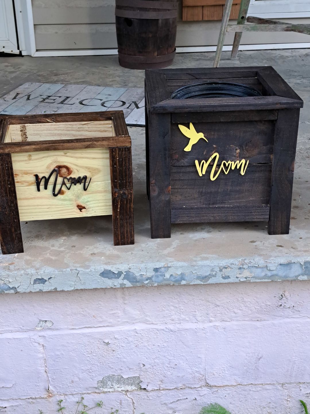 Customer photo review of Unfinished Wood Hummingbird Shape - Bird Animal - Craft - up to 24" DIY