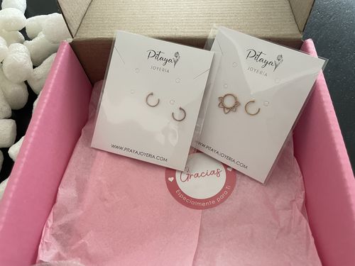 Customer photo review of Piercing Daith y Septum Mandala