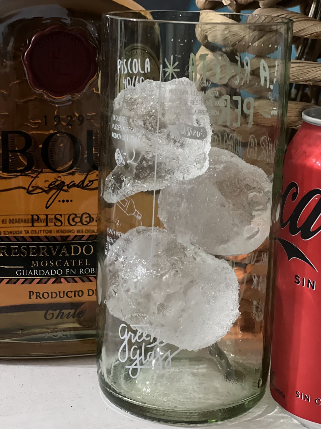 Customer photo review of Piscoleros Juego de 6 Vasos