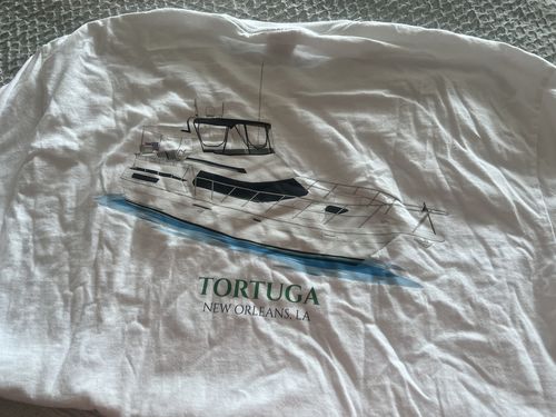 Customer photo review of Custom Boat Beach Towel