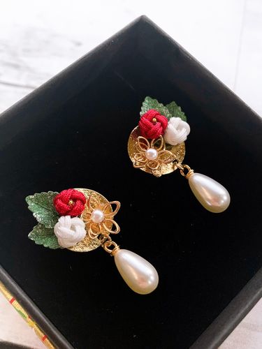 ＊和珠 ＊　真珠が輝く小さなイヤリング　パールアクセサリー　Wadamaに関するお客様の写真付きレビュー