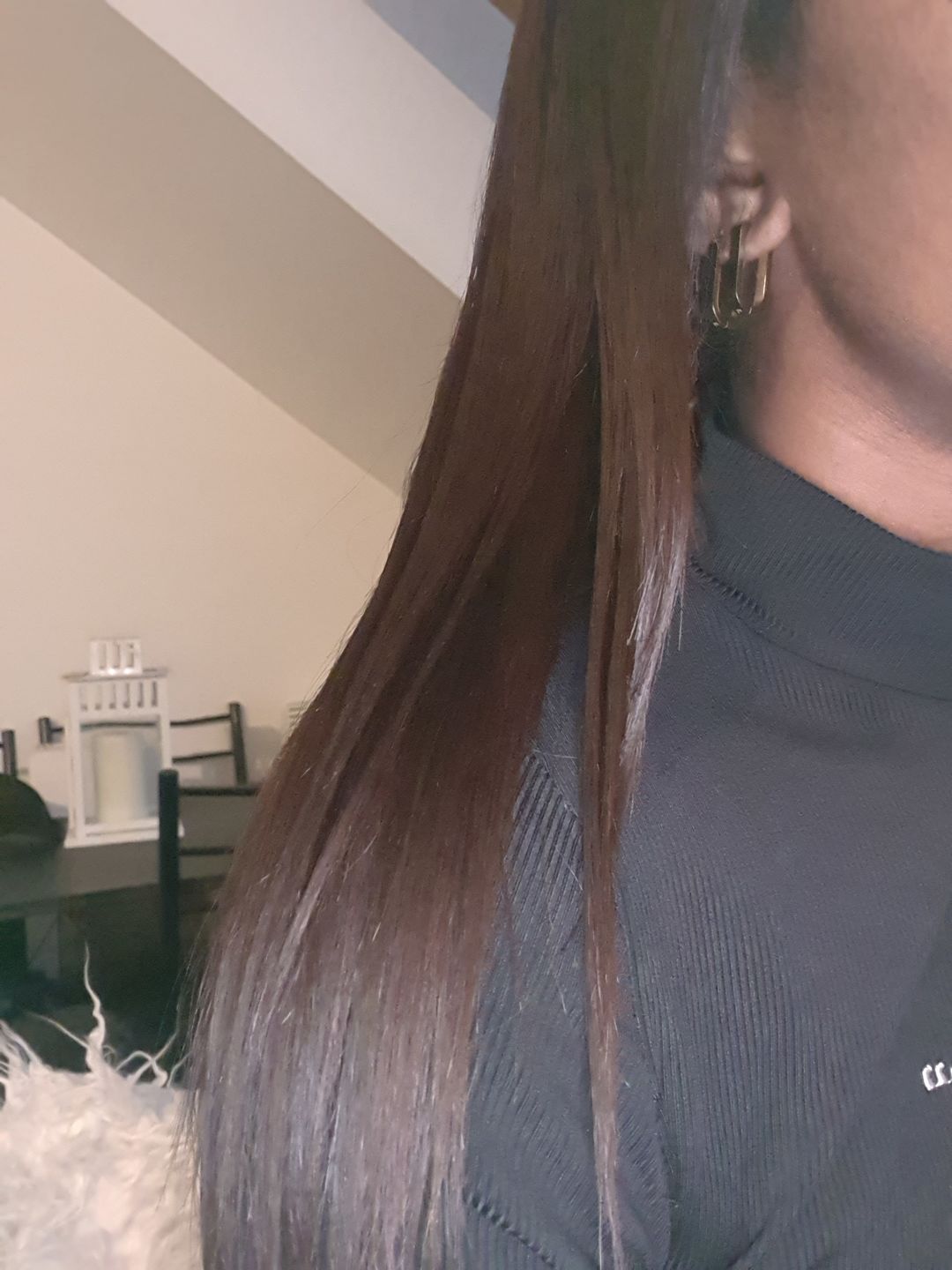 Customer photo review of MASQUE HYDRATANT CHEVEUX DESHYDRATES