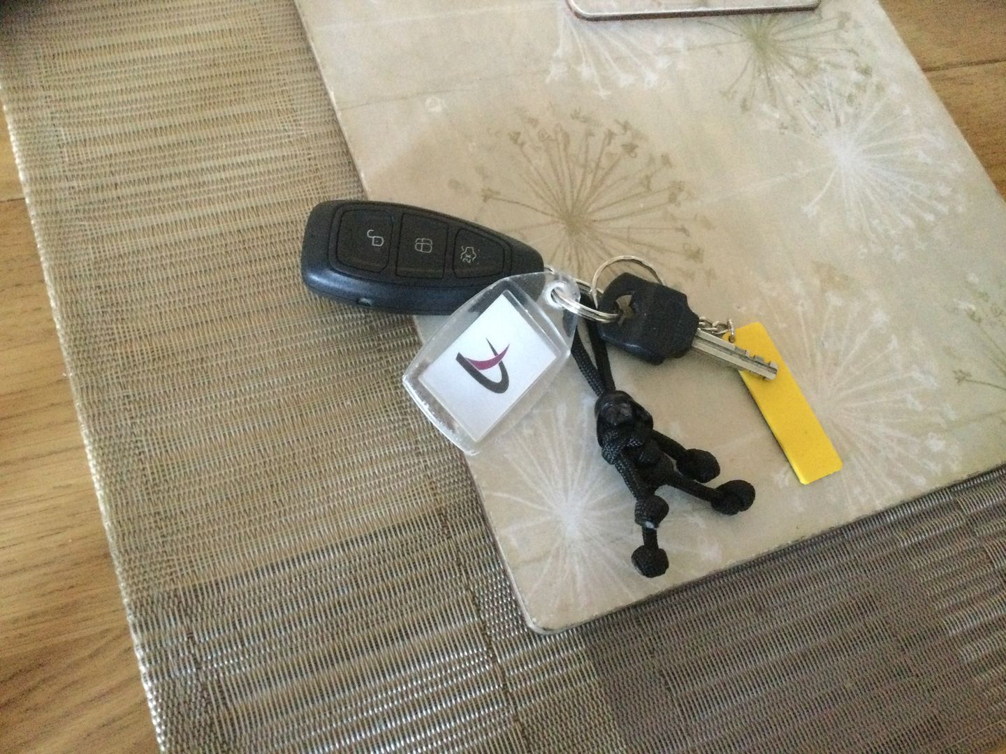 Customer photo review of Darth Vader Paracord Buddy Keychain
