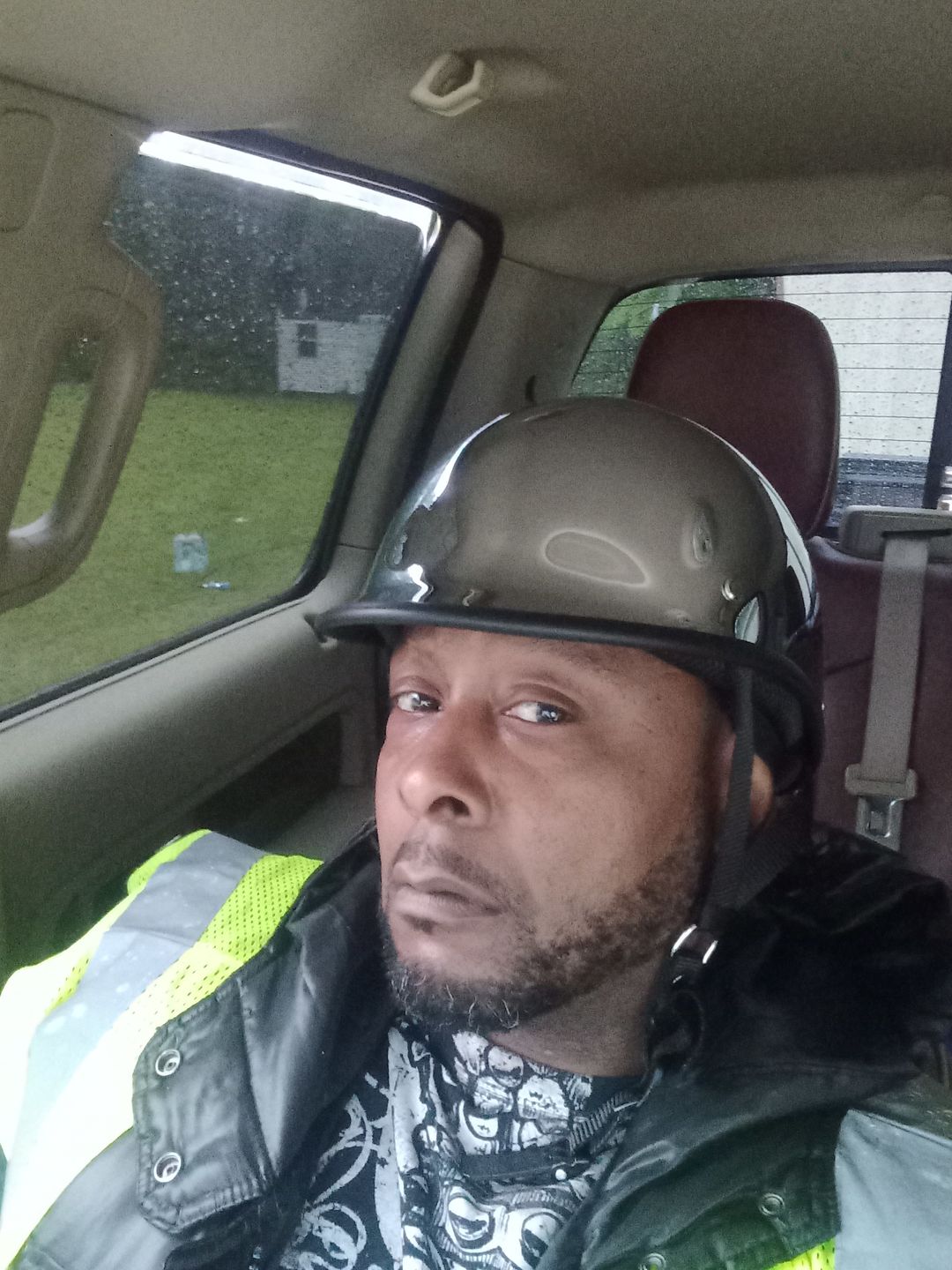 Customer photo review of Low Profile Reversible DOT Polo Helmet / Chrome