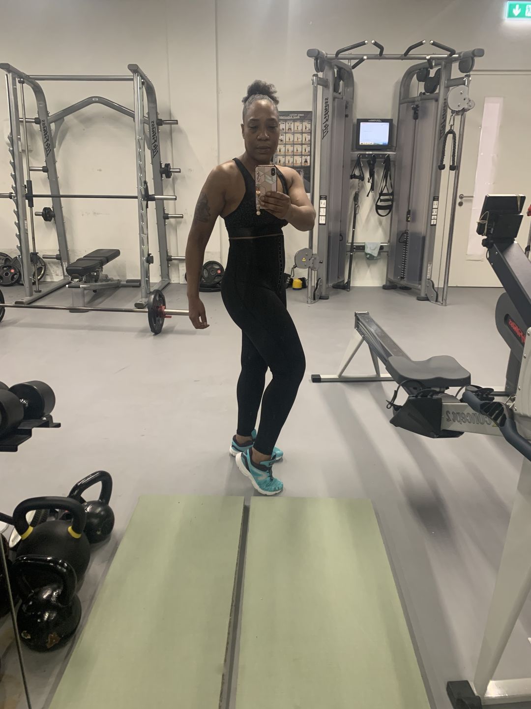 Customer photo review of Claire - Legging Met Zweetband En Corset