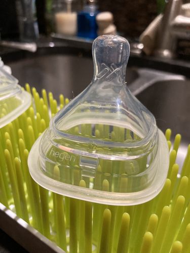 Customer photo review of Hegen Nipple Slow Flow, 2-Pack (1 to 3 months)