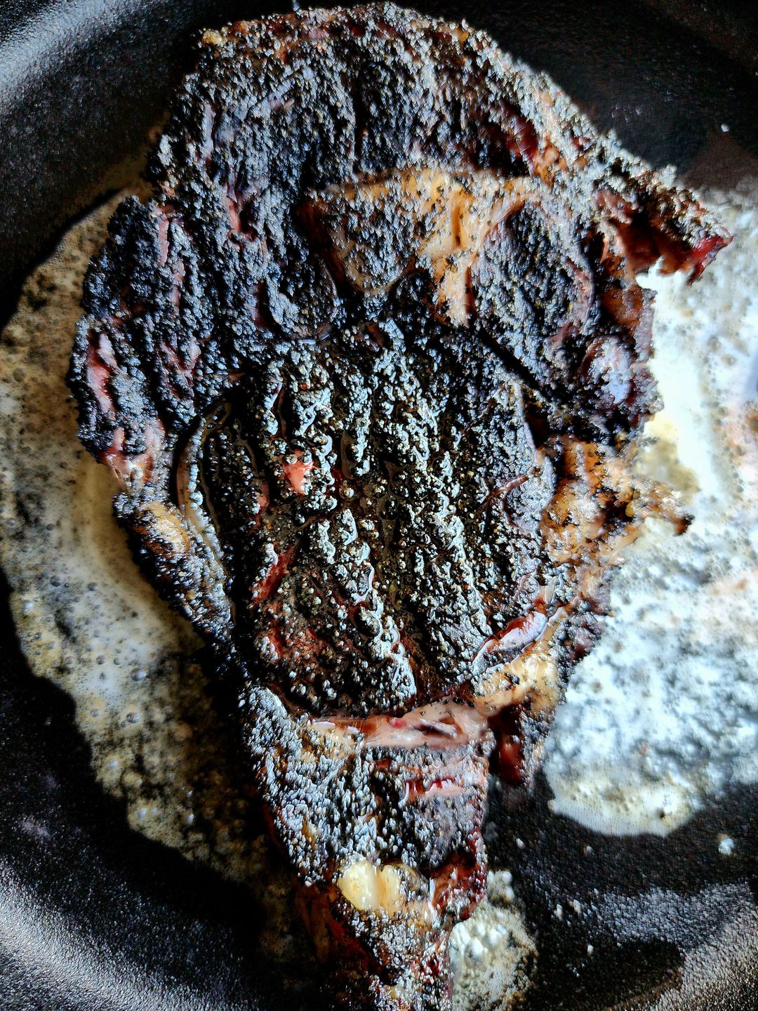 Customer photo review of Blackout Beef & Game Charcoal Seasoning