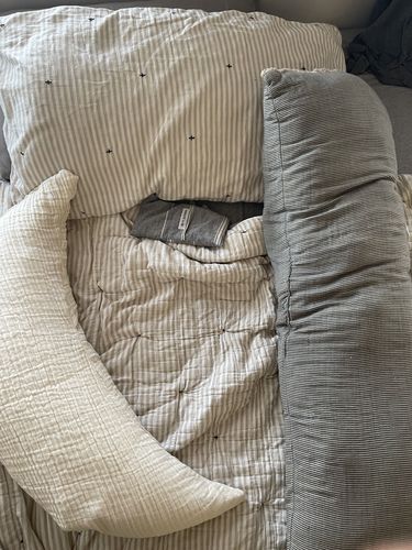 Customer photo review of MoonWomb™ ☾ Organic Body, Pregnancy and Feeding Pillow