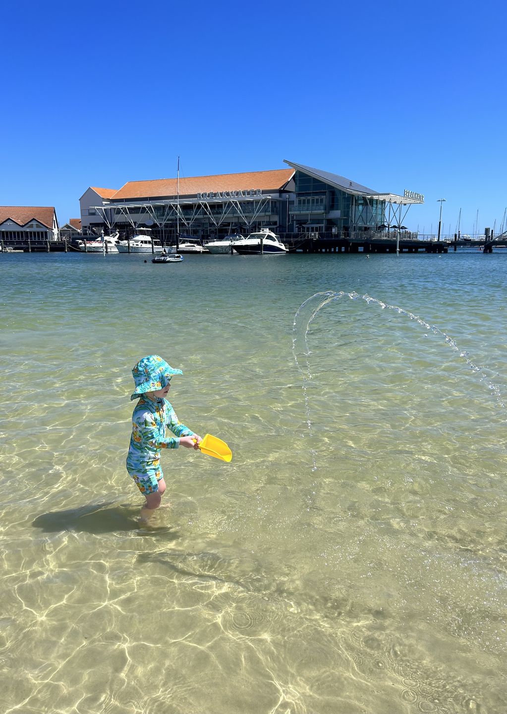 Customer photo review of Fishing For Crocs Unisex Long Sleeve Zip Swimmers