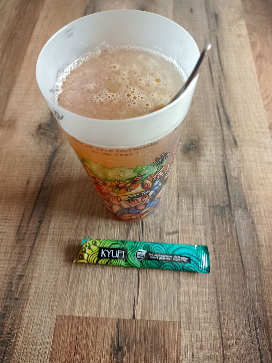 Customer photo review of Thé Vert Instantané  - Sans Sucre