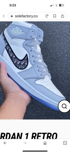 Customer photo review of Jordan 1 Retro High Dior